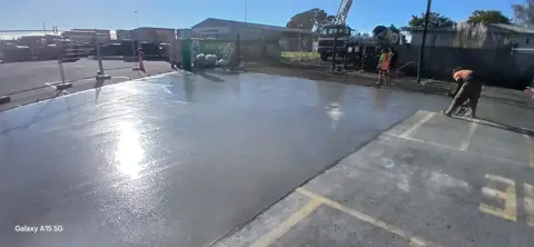 Commercial concrete in Palmerston North, photo 1