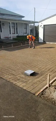 Concrete driveway in Palmerston North, photo 63