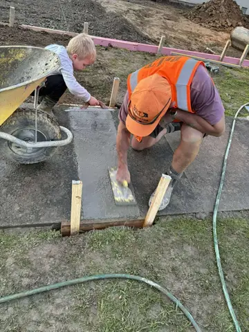Concrete driveway in Palmerston North, photo 77