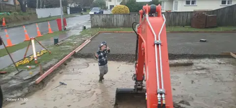 Concrete driveway in Palmerston North, photo 78