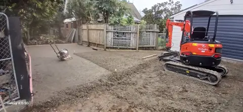 Concrete driveway in Palmerston North, photo 82