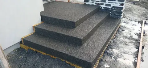 Concrete steps in Palmerston North, photo 1