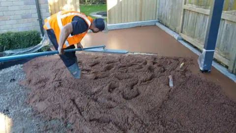 Stamped concrete in Palmerston North, photo 2