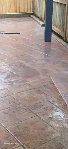 Stamped concrete in Palmerston North, photo 7